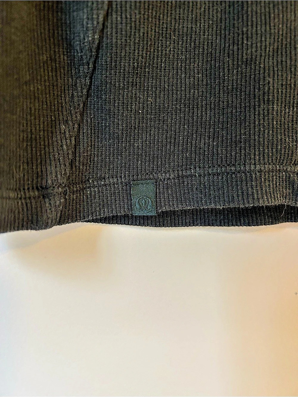 Lululemon Cropped Ribbed Tee - Picture 3 of 3